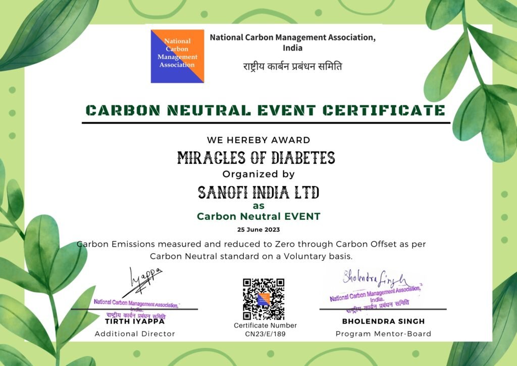 ISO 20121 & Carbon Neutral Event Certification | NCMA India